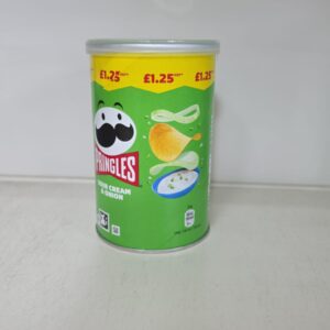 pringles sour cream @ onion