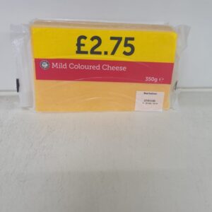 mild coloured cheese