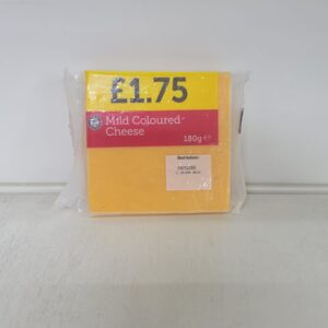 mild coloured cheese