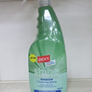 shine window cleaning spray
