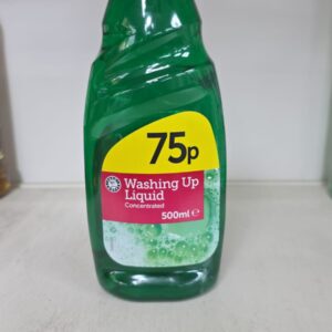 washing up liquid