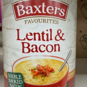 baxters lentil & bacon